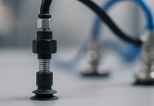 Mini-Sauggreiferhalter: Effizient, kompakt, montagefreundlich Mini-Sauggreiferhalter