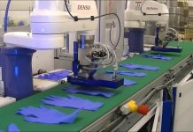 Greif-Überführung und -Freigabesysteme von Latexhandschuhen: Einfachheit und Präzision in jeder Phase mit Octopus